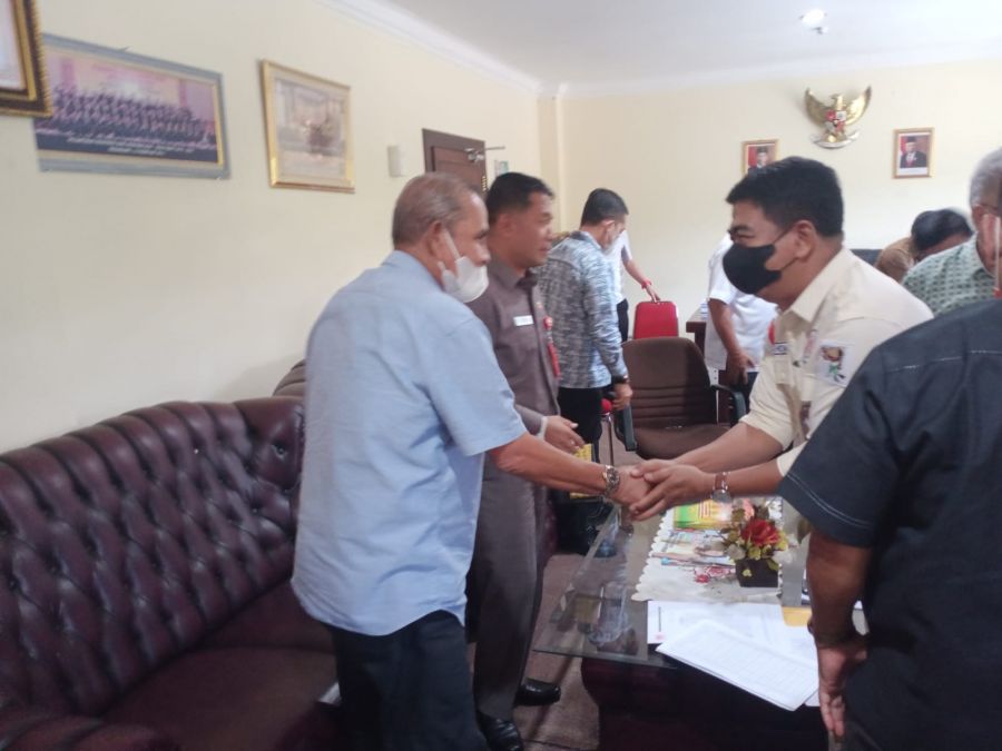 Ketum KONI Kuansing Audiensi Bersama Ketua Harian PB Porprov Bersama KONI Provinsi Riau