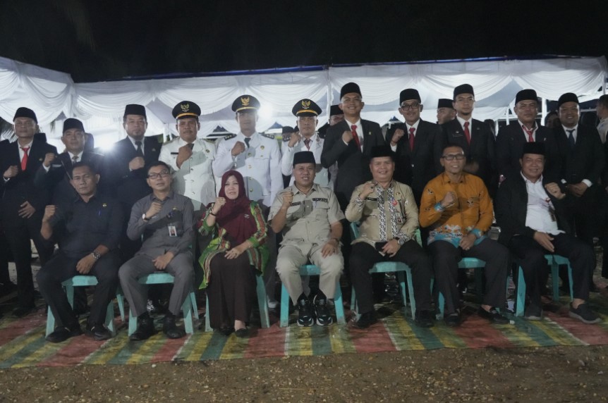 Bupati Kuansing Gelar Doa Banjar dan Pelantikan Pejabat di Pulau Panjang Hilir