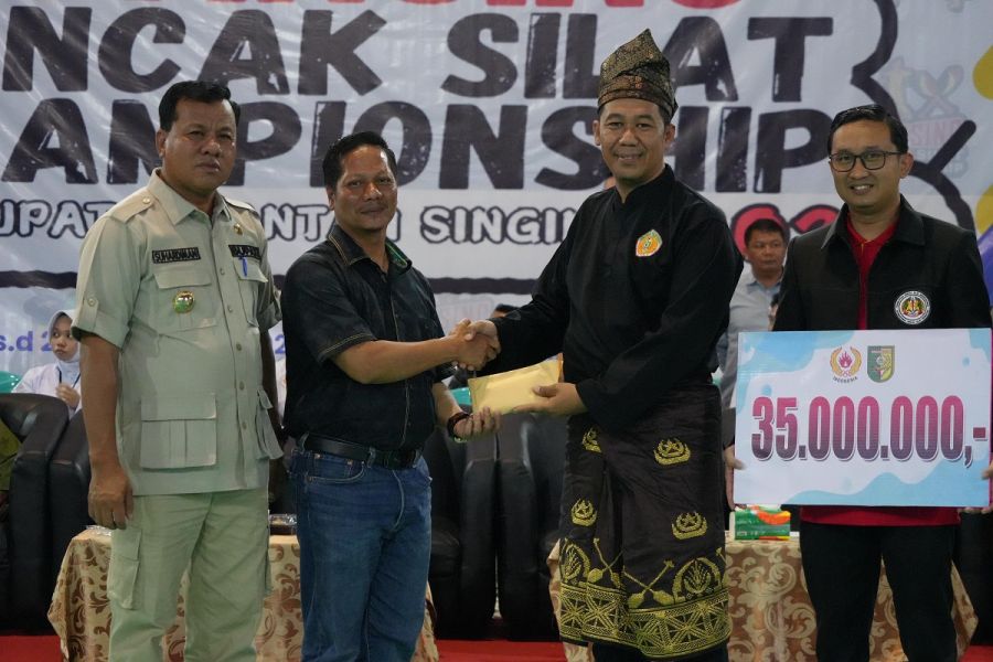Bupati Kuansing Resmi Membuka Kuansing Pencak Silat Championship 2024