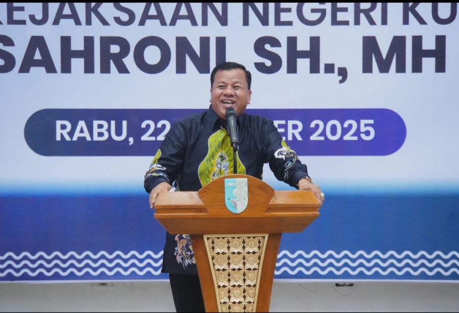 Di Gelaran Pengantar Tugas, Kajari dan Dandim Terkesan Bertugas di Kuansing