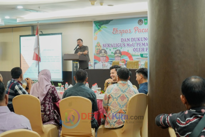 Gelar Ekspose Festival Pacu Jalur Even Nasional, Bupati Dorong Tingkatkan UMKM Kuansing