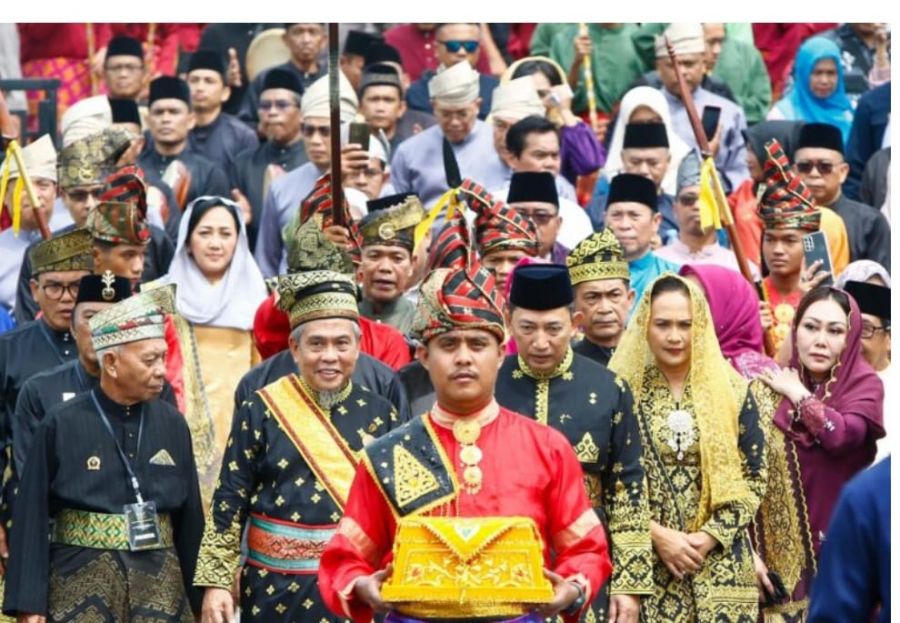 Hadiri Penganugerahan Ingatan Budi Kapolri, Pemkab Kuansing Sebut Bentuk Sinergi Nyata Antara Negara