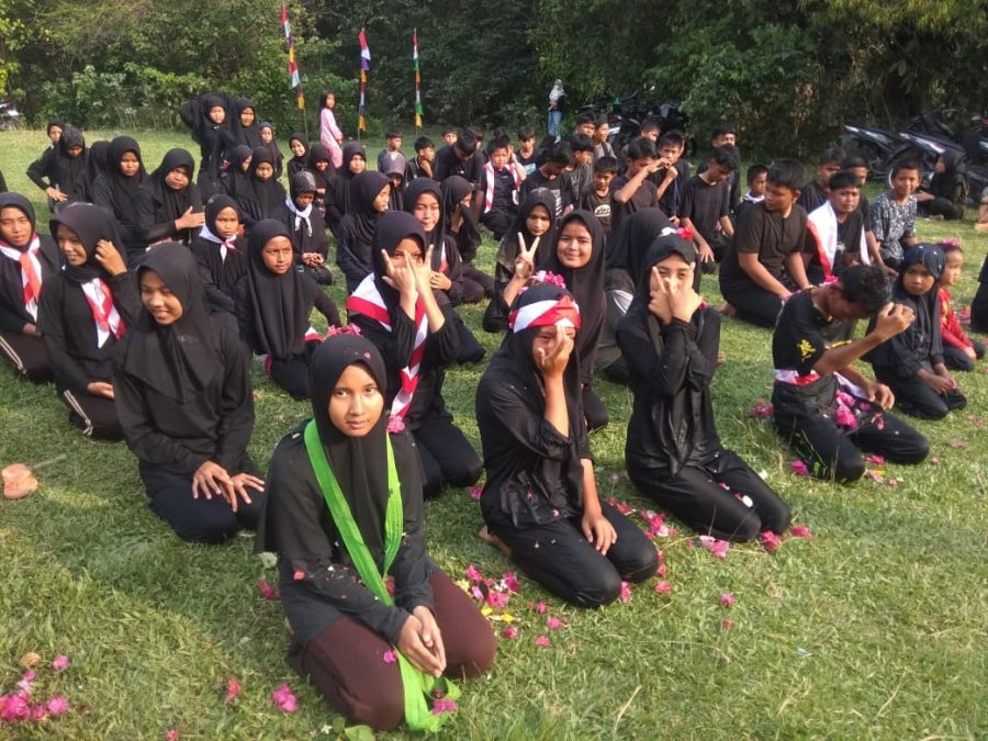 Perguruan HIMSSI e-SA Kecamatan Kuantan Mudik Kukuhkan 95 Orang Taruna Baru