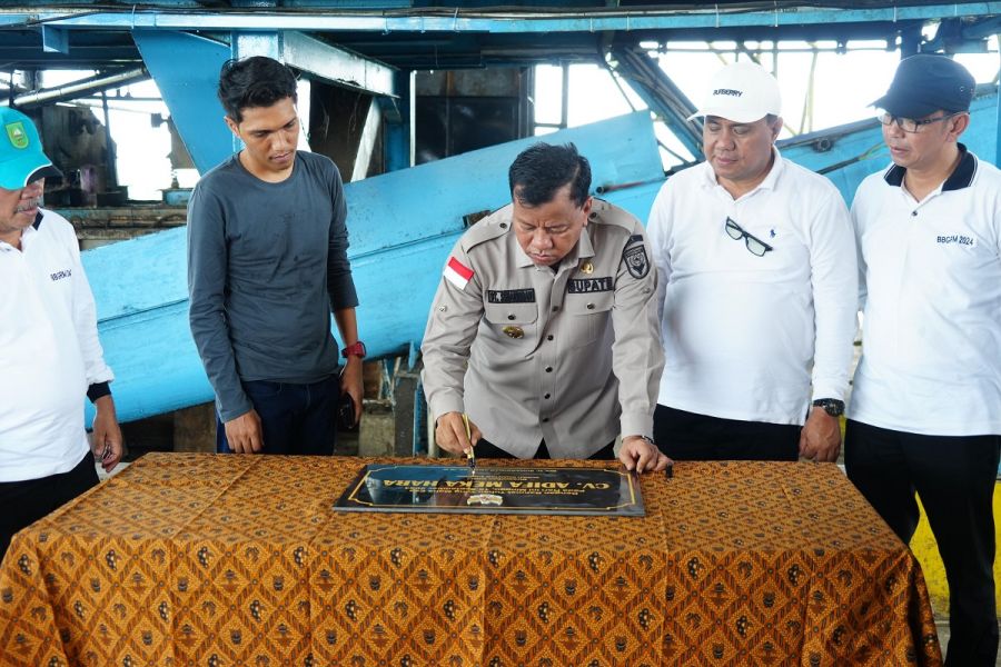 Resmikan Kominisioning PKS AMH, Bupati Kuansing: Ini Patut Diapresiasi dan Jadi Contoh