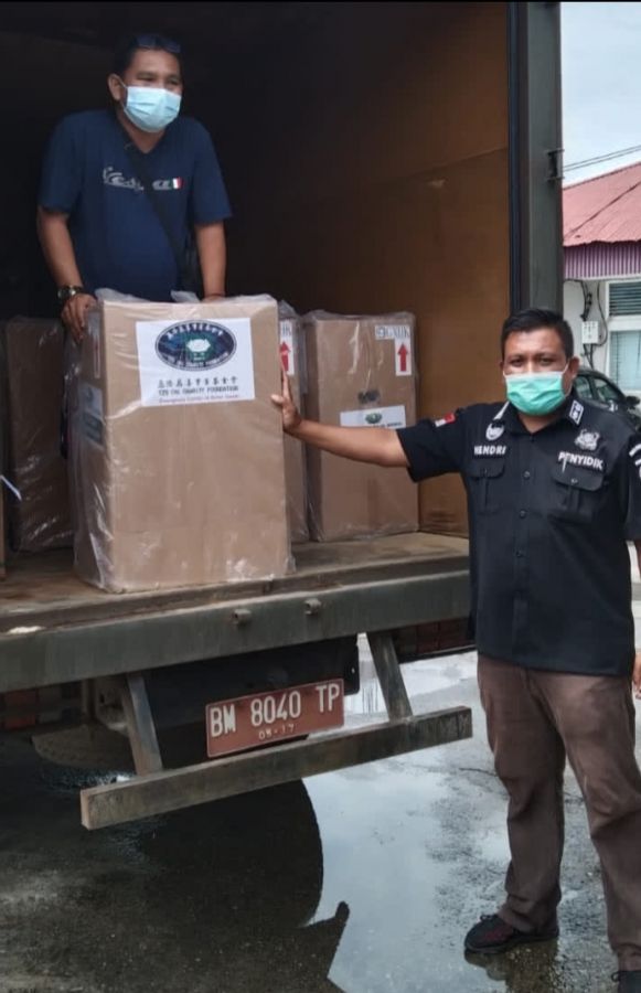 Sempena HUT RI, Kuansing Terima Bantuan Obat dan Oksigen dari Presiden dan Gubernur Riau
