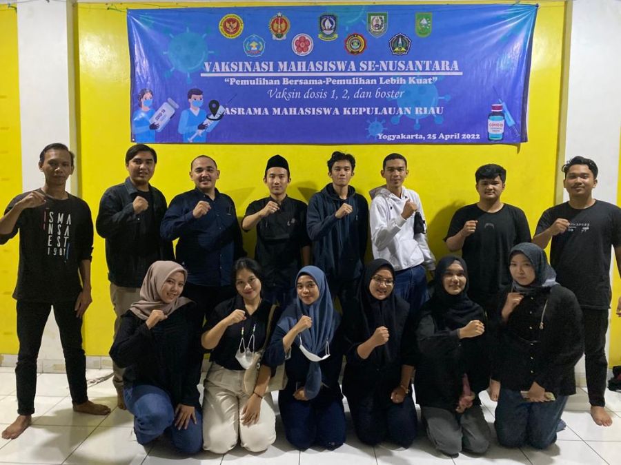 3 Perkumpulan Mahasiswa Asal Sumatera di Yogyakarta Laksanakan Giat Vaksinasi