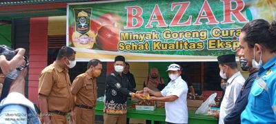 LAM Riau Kuansing Adakan Bazar Minyak Goreng