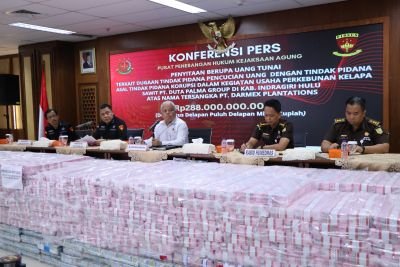 Penyitaan Uang Tunai Rp288 Miliar dalam Perkembangan Perkara PT Duta Palma Korporasi